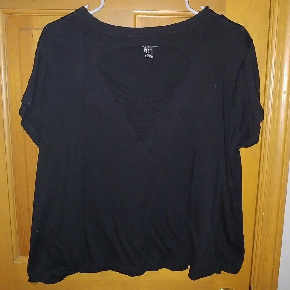 Forever 21 Ripped Tee - Picture 2 of 4